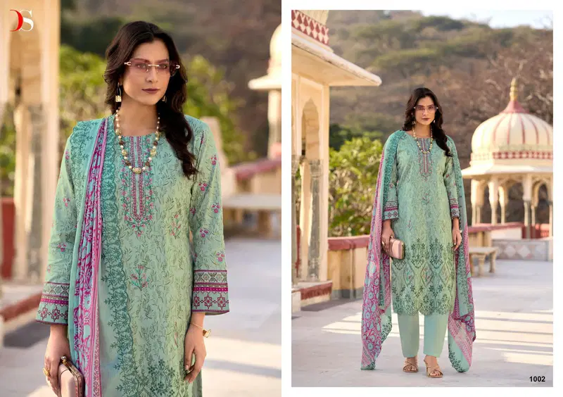 Bin Saeed 14 Lawn by Deepsy  Collection Pakistani Salwar Kameez